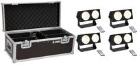 EUROLITE Set 4x LED CBB-2 COB WW Leiste + Case | 4x LED-Lichteffektleiste mit
