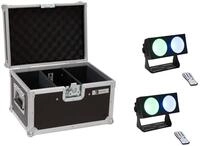 EUROLITE Set 2x LED CBB-2 COB RGB Leiste + Case | 2x LED-Lichteffektleiste mit