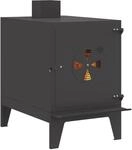 vidaXL Campingkocher Schwarz 35 x 50 x 60 cm Kaltgewalzter Stahl, Campingk&uuml;che,