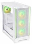 SILENTWARE Flow 110 White A-RGB Midi Tower PC-Geh&auml;use, Meshfront mit seitlichem