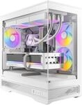 ANTEC Constellation C2M ARGB White Micro-ATX PC Geh&auml;use &ndash; Kompakter Gaming Tower