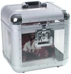 ROADINGER Platten-Case ALU 75/25, abgerundet, acryl | Platten-Case im...