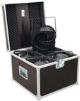 ROADINGER Flightcase 4x PAR-64 Spot kurz | PRO Flightcase f&uuml;r 4 x
