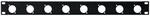 Monacor RCP-8732U 19 Rackblende 1 HE