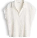 OPUS Damen Kurzarmshirt | Poloshirt Regular Fit Milk, 36