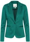 ICHI IHKATE Damen Blazer Kurzblazer Jacke mit Stretch und Reverskragen,...