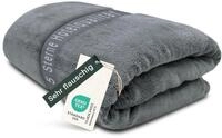 ZOLLNER Kuscheldecke flauschig XXL in 220x240 cm - super kuschelige und warme