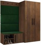 Mirjan24 Garderoben-Set Mapreni I, Schuhschrank + Kleiderhakenbrett +...