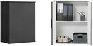 mokebo Mehrzweckschrank 'Der Kurze' (60x81cm) Kleiner Schuhschrank aus Holz oder