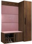 Mirjan24 Garderoben-Set Mapreni II, Schuhschrank + Kleiderhakenbrett +...