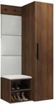 Mirjan24 Garderoben-Set Mapreni III, Schuhschrank + Kleiderhakenbrett +