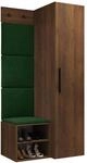 Mirjan24 Garderoben-Set Mapreni III, Schuhschrank + Kleiderhakenbrett +