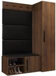 Mirjan24 Garderoben-Set Mapreni II, Schuhschrank + Kleiderhakenbrett +...