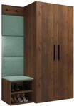 Mirjan24 Garderoben-Set Mapreni IV, Schuhschrank + Kleiderhakenbrett +...