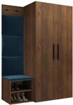 Mirjan24 Garderoben-Set Mapreni IV, Schuhschrank + Kleiderhakenbrett +...
