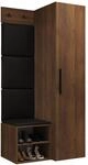 Mirjan24 Garderoben-Set Mapreni III, Schuhschrank + Kleiderhakenbrett +