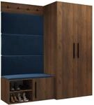 Mirjan24 Garderoben-Set Mapreni I, Schuhschrank + Kleiderhakenbrett +...