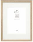 Deknudt Frames Bilderrahmen mit Passepartout - Natur Holzfarbe - S66KH1 P1...