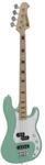 DIMAVERY PB-500 E-Bass, surf green | Vintage-style E-Bass