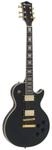 DIMAVERY LP-530 E-Gitarre, schwarz/gold