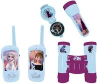 Lexibook, Die Eisk&ouml;nigin, Abenteurer-Set f&uuml;r Kinder, Walkie-Talkies 120m, Fernglas,