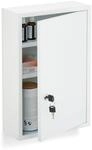 Relaxdays Medizinschrank, abschlie&szlig;barer Apothekerschrank, HBT: 45 x 30 x 12 cm, 3