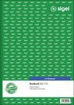 SIGEL BO115 Bonbuch Bonblock 2fach, 1000 Abrisse blau, A4, 2x50 Blatt