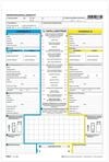 RNKVERLAG Europ&auml;ischer Verkehrsunfallbericht - SD, 1 x 2 Blatt, DIN A4, 1...