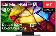 LG 50MRGB86B9A 50 Zoll (127 cm) 4K UHD Micro RGB AI Smart TV | Alpha 9 AI...