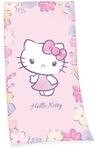 Herding Hello Kitty Velourstuch, 75 x 150 cm, 100% Baumwolle/Velours