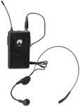 OMNITRONIC WAMS-12 Taschensender inkl. Kopfb&uuml;gelmikrofon 863MHz |...