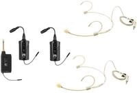 OMNITRONIC Set FAS TWO + 2x BP + 2x Headset 660-690Mhz