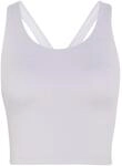 adidas Damen All Me Medium Support Tank Bra, Frozen Purple Mel., S