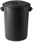 Stefanplast Kerbl Futterbeh&auml;lter, 70 l, Schwarz