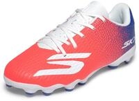 Skechers Jungen Skx_2 Jr Youth Football Cleats Turnschuhe, Blue Synthetic/Pink Trim,