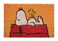 Grupo Erik Fu&szlig;matte Schmutzfangmatte 40x60 Peanuts Snoopy - Kokosmatte 40x60 cm -