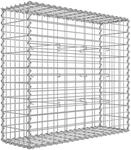 SONGMICS Gabionenkorb, Metall-Steinkorb mit 5 x 10 cm Maschenweite f&uuml;r...