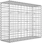 SONGMICS Gabionenkorb, Metall-Steinkorb mit 5 x 10 cm Maschenweite f&uuml;r...