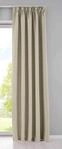 Gardinenbox Vorhang Blickdicht &raquo;Newyork&laquo; verdeckte Schlaufen Beige HxB...