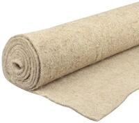 Windhager Unkrautmatte Naturfaser &Ouml;KO, Mulchvlies aus Jute f&uuml;r Garten und Beet,