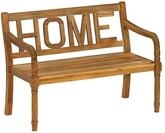 Dehner Gartenbank Home, 2-Sitzer, ca. 120 x 64 x 89 cm, aus FSC&reg; - zertifiziertem