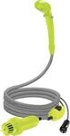 LUND 12V elektrische Campingdusche mit Tauchpumpe, KFZ-Adapter, Handbrause &ndash;