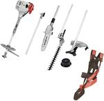 IKRA Multitool IBKH 52-1 Benzin 4in1, 51,7 cm&sup3;, 1,5 kW, inkl. Schultergurt