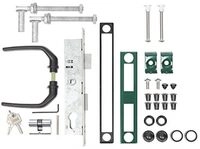 Alberts 653811 Zubeh&ouml;r-Set f&uuml;r Wellengitter-Tore | f&uuml;r Tore bis 1500 mm...