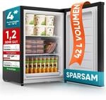 Stillstern Mini Gefrierschrank (42L) -18&deg;C, Eisw&uuml;rfelschale, Schloss,...