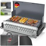 KESSER&reg; Klappgrill tragbarer Camping Grill | Holzkohlegrill aus pulverbeschichtetem