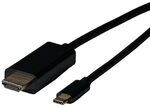 EFB Elektronik EBUSBC-HDMI-4K30K.2 Videokabel-Adapter 2 m USB Typ-C Schwarz