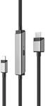 ALOGIC Ultra USB-C-zu-HDMI-Kabel, 4K externes Display, 100 W Leistungsabgabe,
