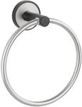 WENKO UV-Loc&reg; Handtuchring Udine, Ring f&uuml;r Bad-Handt&uuml;cher aus geb&uuml;rstetem &