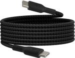 Belkin BoostCharge (2 m) geflochtenes USB-C auf USB-C Kabel f&uuml;r iPhone 17, Air,